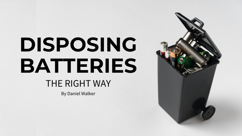Disposing Batteries The Right Way