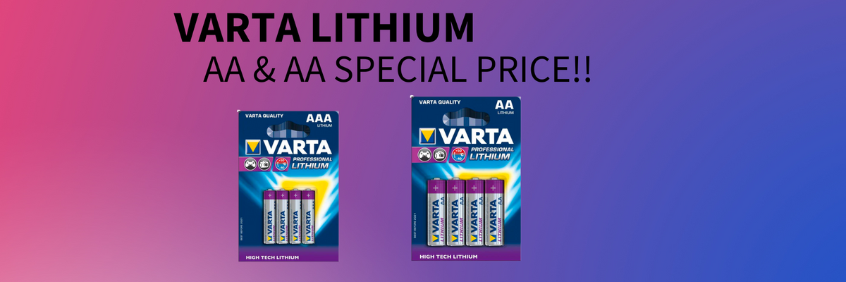 Varta Lithium Special Banner