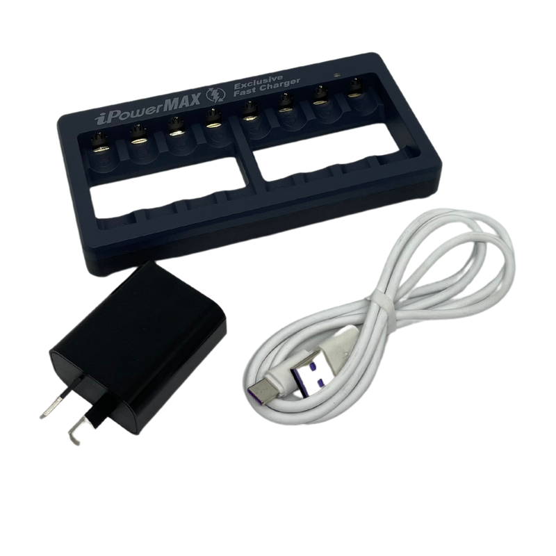 I-POWER 8 x AA Lithium Fast Smart Charger - NZ Battery Specialists New Zealand