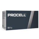 Procell-Duracell Industrial 9V Bulk Box of 12 - NZ Battery Specialists New Zealand