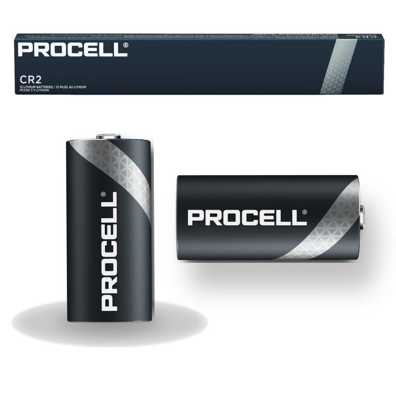 PROCELL CR2 3V Lithium Battery Bulk Box of 12 - NZ Battery Specialists New Zealand