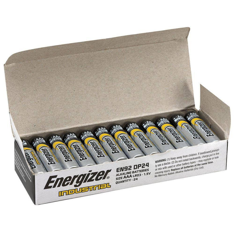 Energizer Industrial AAA Battery Box of 24 - NZ Battery Specialists New Zealand